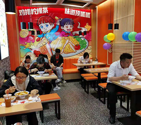 熱烈祝賀江蘇常熟如意餛飩閩江東路店盛大開業(yè)！