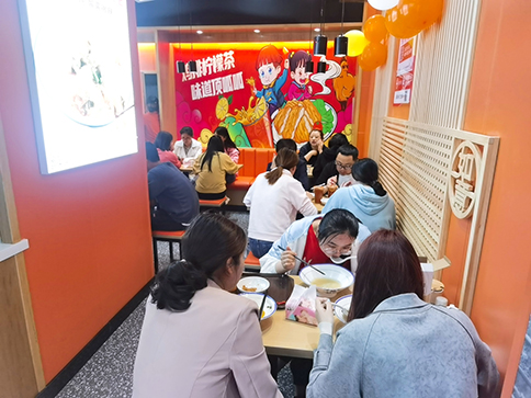 熱烈祝賀江蘇常州如意餛飩潘家店盛大開業(yè)！