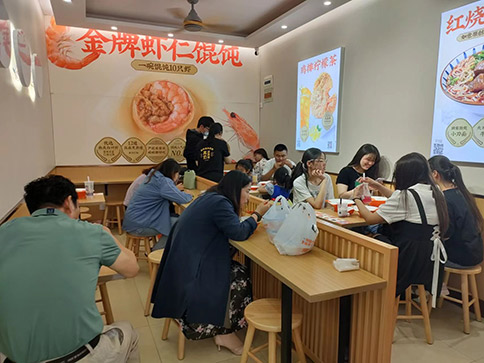 熱烈祝賀如意餛飩江蘇鹽城五汛鎮(zhèn)店盛大開業(yè)！